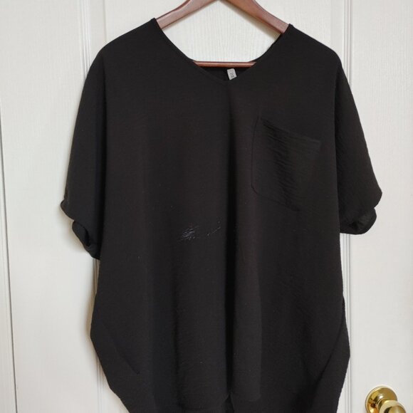 Oversized Black T-Shirt - Picture 1 of 4